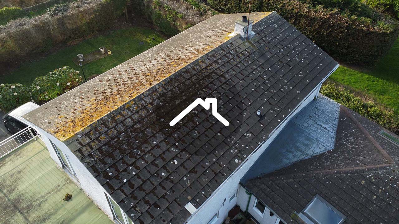 Routine Residential Drone Roof Inspection, Amlwch, Anglesey, North Wales