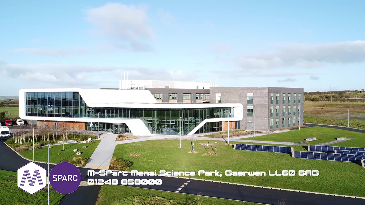 Drone Video Production: M-SParc - Menai Science Park, Anglesey, North Wales