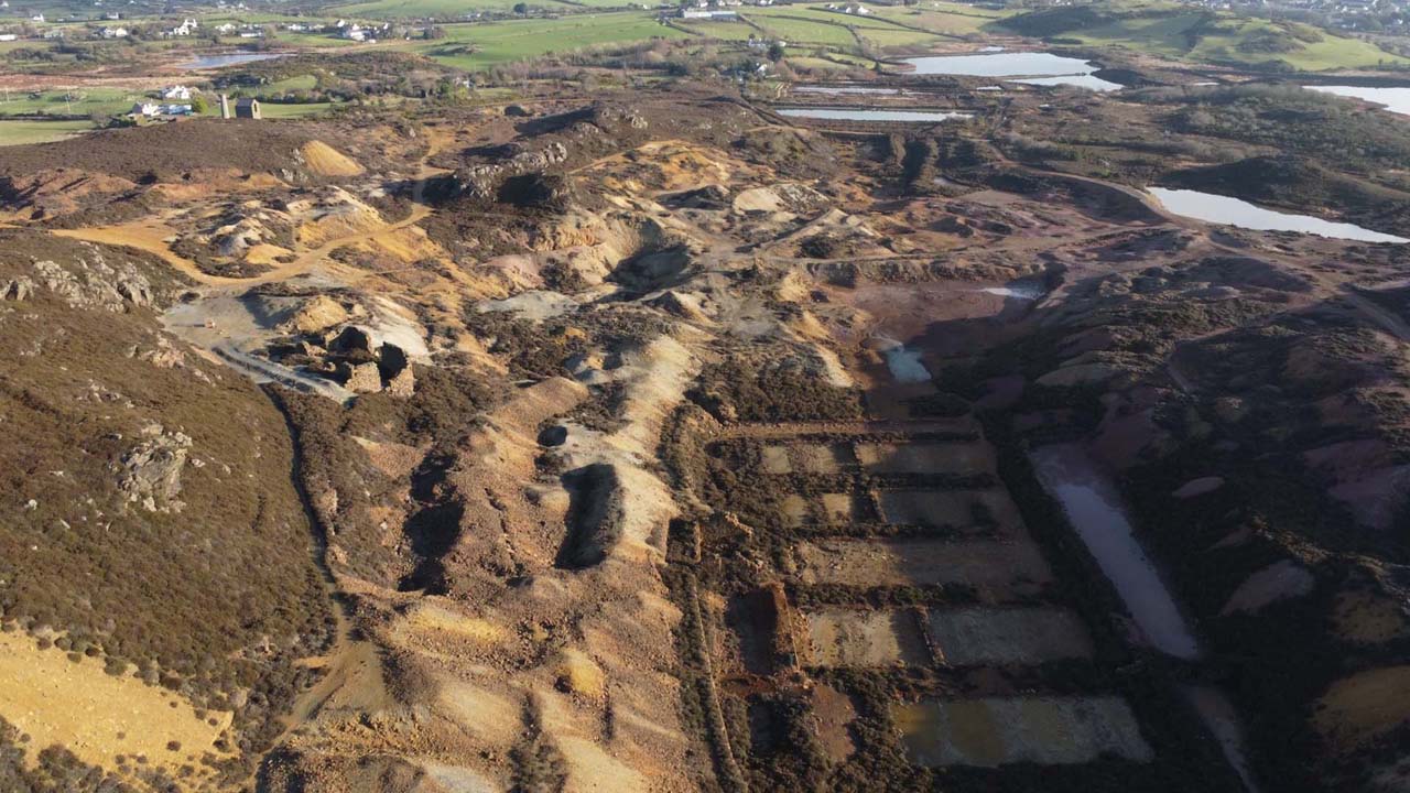 Parys Mountain Drone Photography Shoot, Anglesey, North Wales