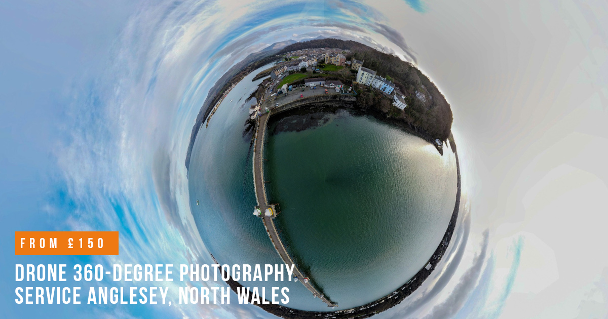 Drone 360 Degree Photography Anglesey