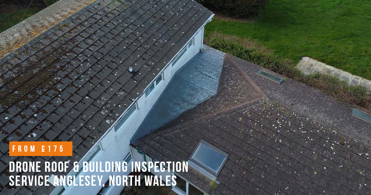 Drone Roof & Buildings Inspections Anglesey